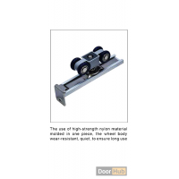 Sliding System DHYM4 2D UAE for Solid Wood Hanging Doors